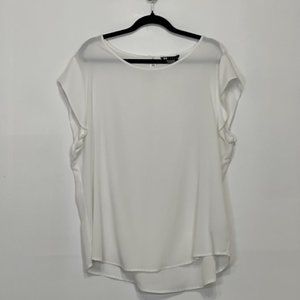 Nygard Black Label White Blouse